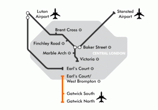 Как добраться в Gatwick
