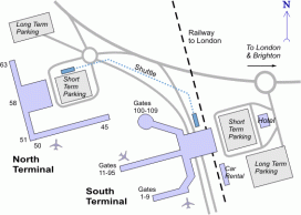 Схема Gatwick